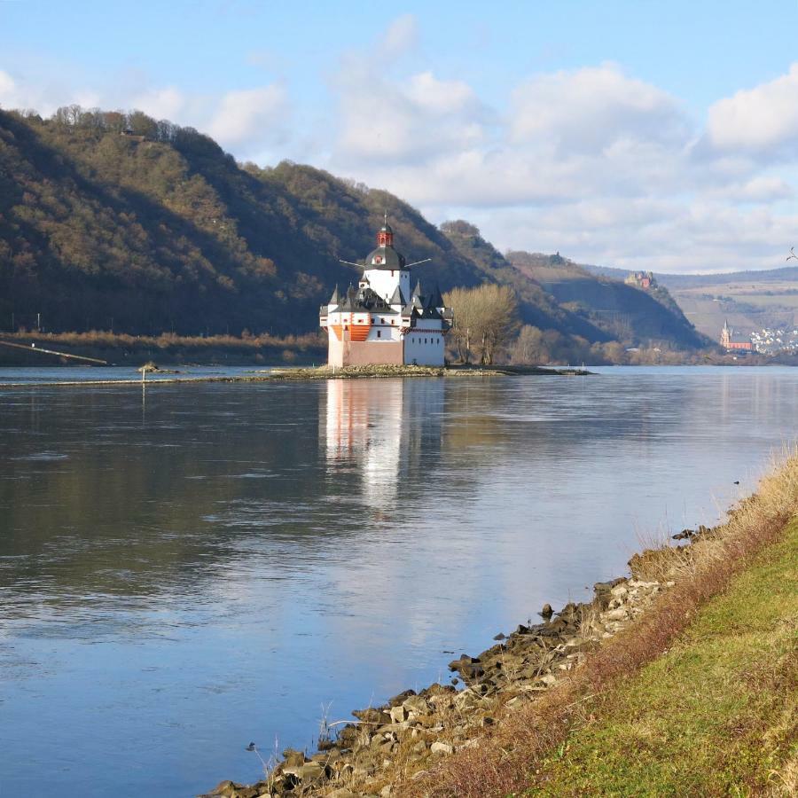 Roosartige Ferien - Ferienwohnung Am Weiherturm Bacharach Luaran gambar